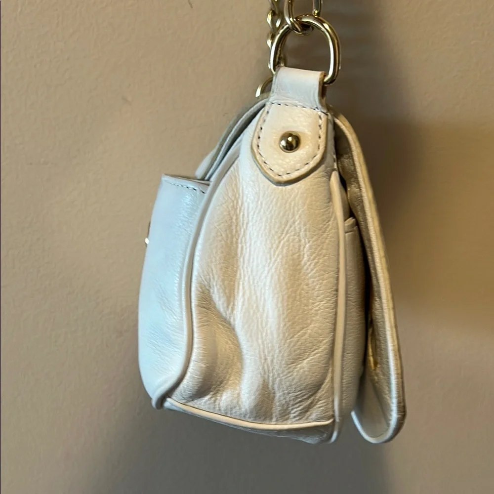 Emma Fox White leather chain cross body - Picture 5 of 11